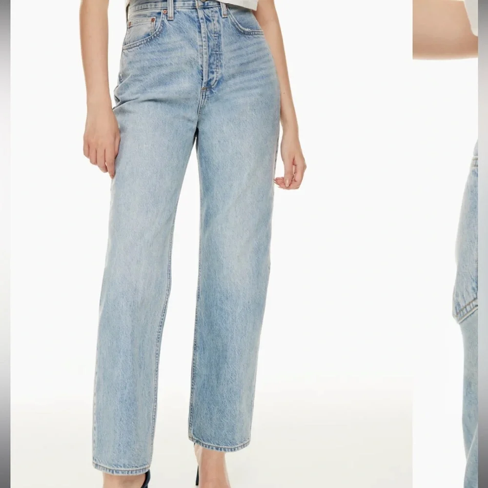 Aritzia Denim Forum The Joni High Rise Loose Jeans - Picture 4 of 16